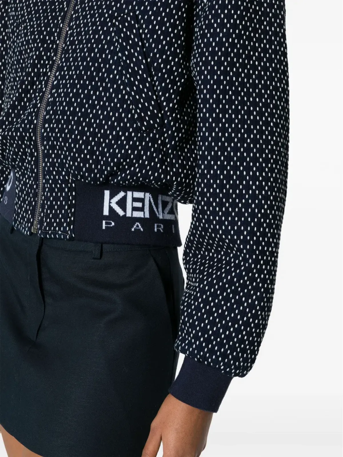 Kenzo 刺し子ステッチ刺繍ボンバージャケット - 画像5