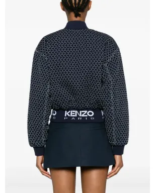 Kenzo 刺し子ステッチ刺繍ボンバージャケット - サムネイル4