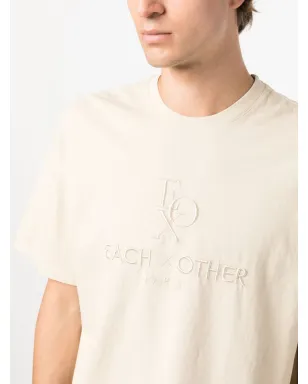 Each X Other ロゴ刺繍コットンTシャツ - サムネイル5