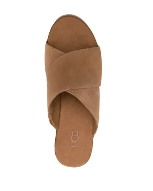 UGG ブレイドウェッジヒールサンダル ブラウン - サムネイル4