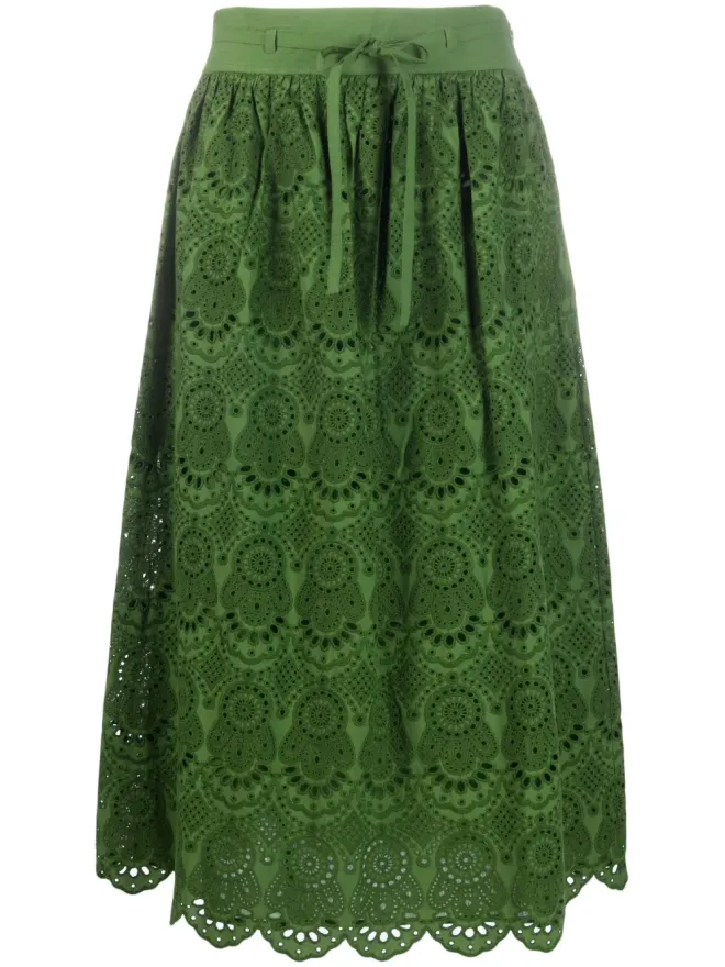 Ulla Johnson Ulla Johnson クララベラ アイレットディテール スカートの商品画像