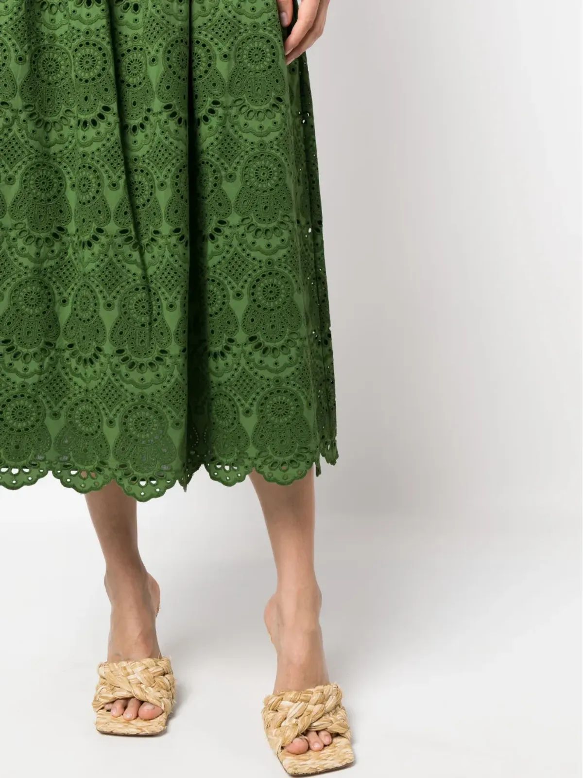 Ulla Johnson クララベラ アイレットディテール スカート - 画像5