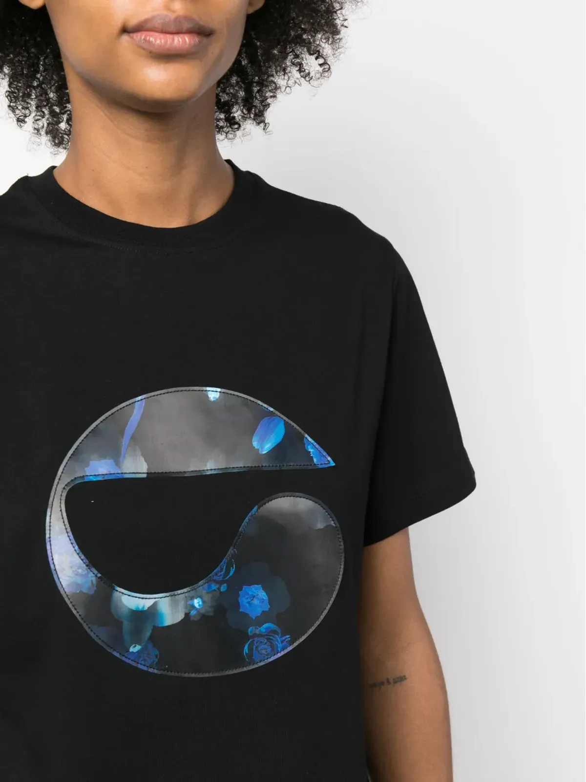 Coperni 花柄プリント ロゴTシャツ - 画像5
