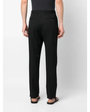 Saint Laurent プレスドクリース・ストレートパンツ - サムネイル4