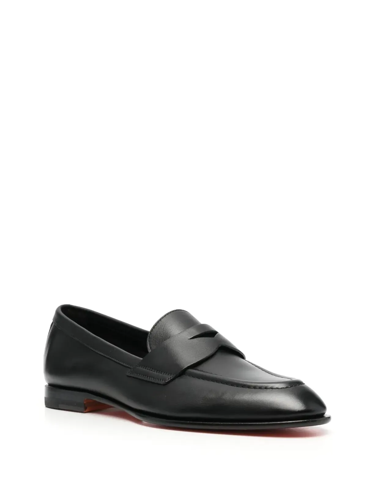 Santoni ペニーレザー ローファー - 画像2