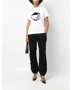 Coperni 花柄ロゴパッチ Tシャツ - White - サムネイル2