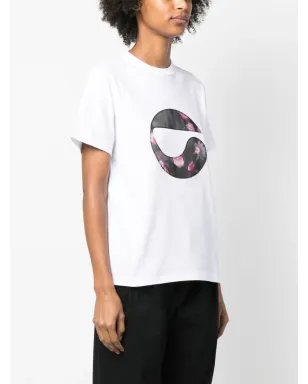 Coperni 花柄ロゴパッチ Tシャツ - White - サムネイル3