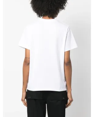 Coperni 花柄ロゴパッチ Tシャツ - White - サムネイル4