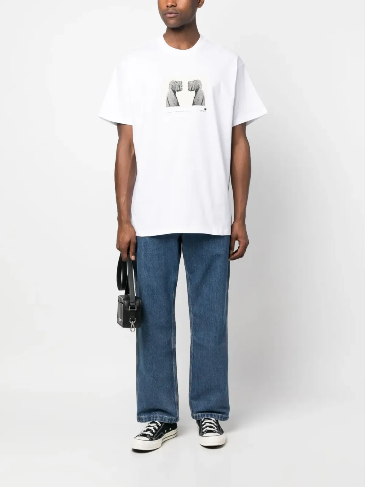 Levi's パッチディテール ワイドレッグパンツ - 画像2