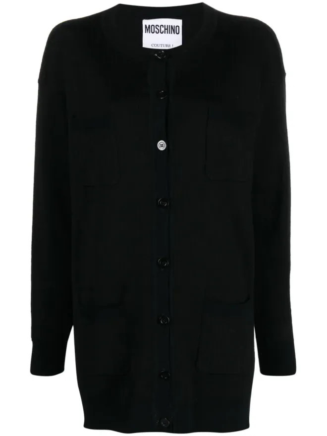 Moschino Moschino モノグラムジャカードカーディガンの商品画像