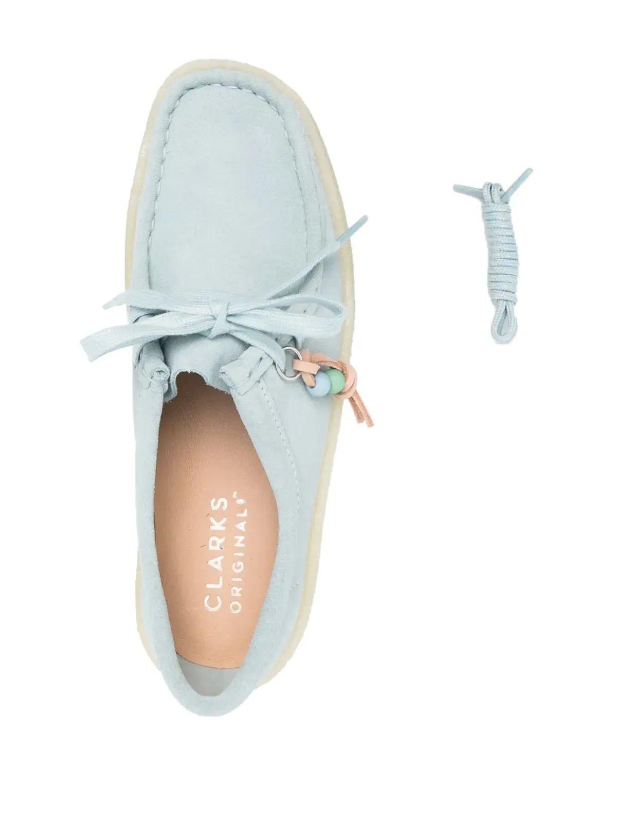 Clarks Originals シームディテール スエード ローファー - 画像4