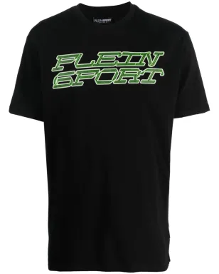 Plein Sport タイガープリント コットン Tシャツ ブラック - サムネイル1