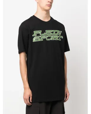 Plein Sport タイガープリント コットン Tシャツ ブラック - サムネイル4