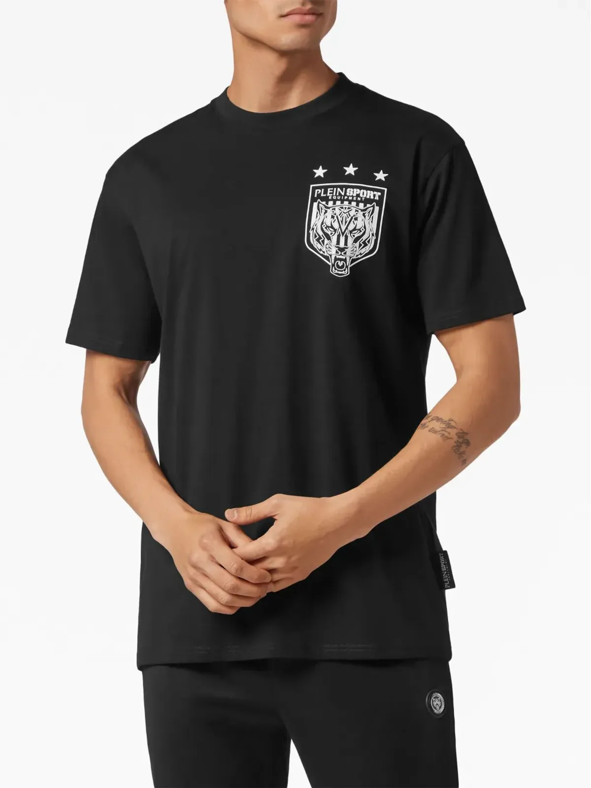 Plein Sport SS タイガー・クレストプリント Tシャツ - 画像3