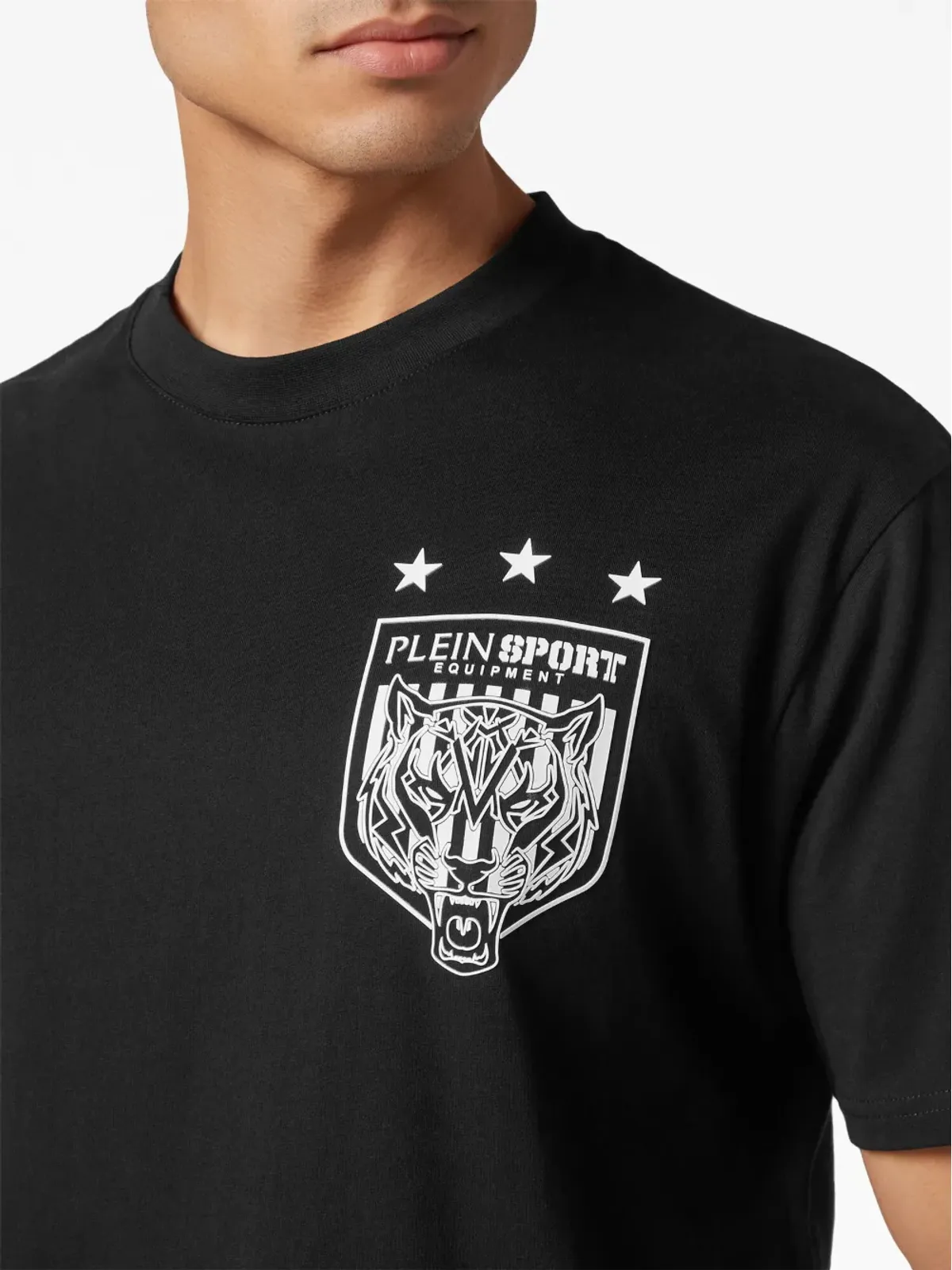 Plein Sport SS タイガー・クレストプリント Tシャツ - 画像4