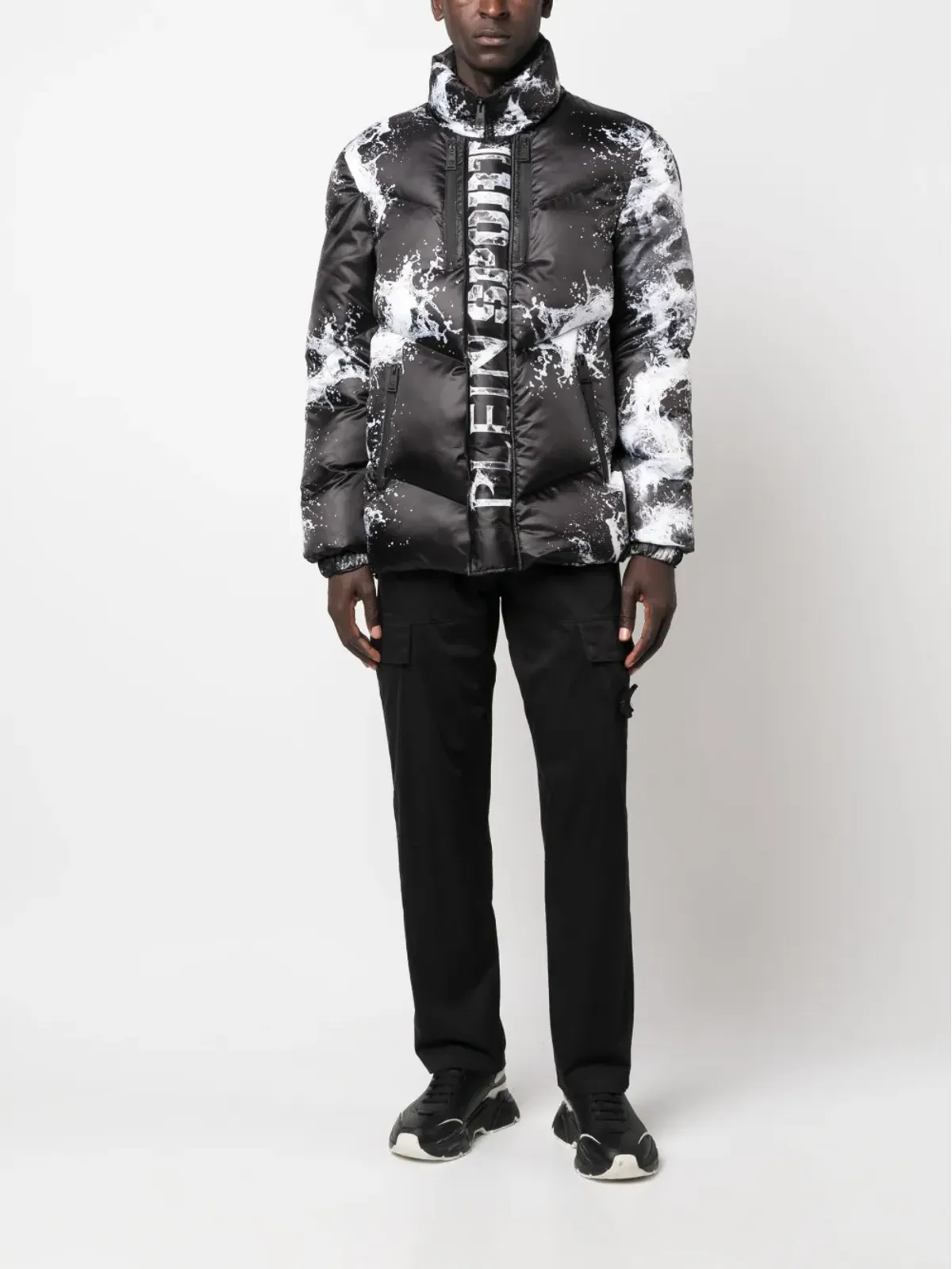 Plein Sport スプラッシュエクストリーム パデッドジャケット - 画像2