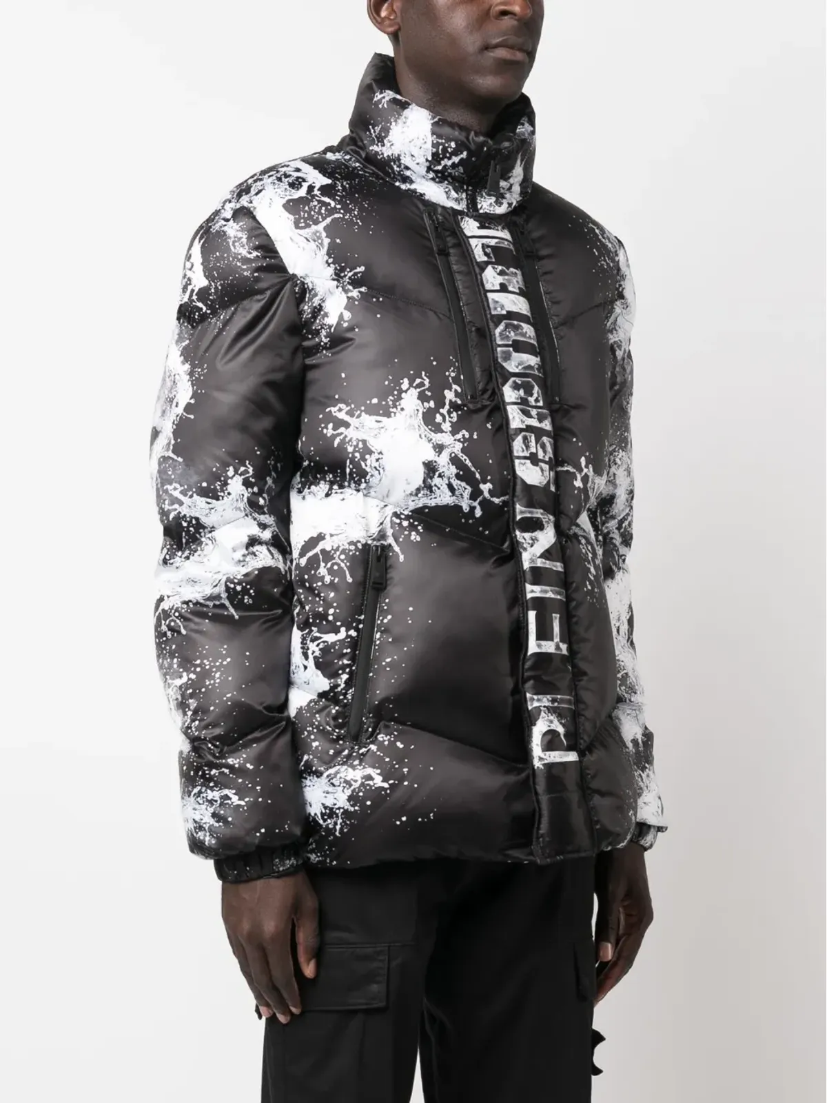 Plein Sport スプラッシュエクストリーム パデッドジャケット - 画像3