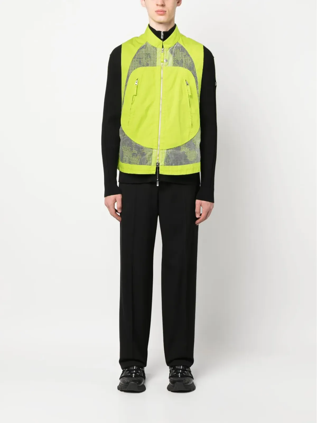Stone Island Shadow Project メッシュパネルベスト - 画像2