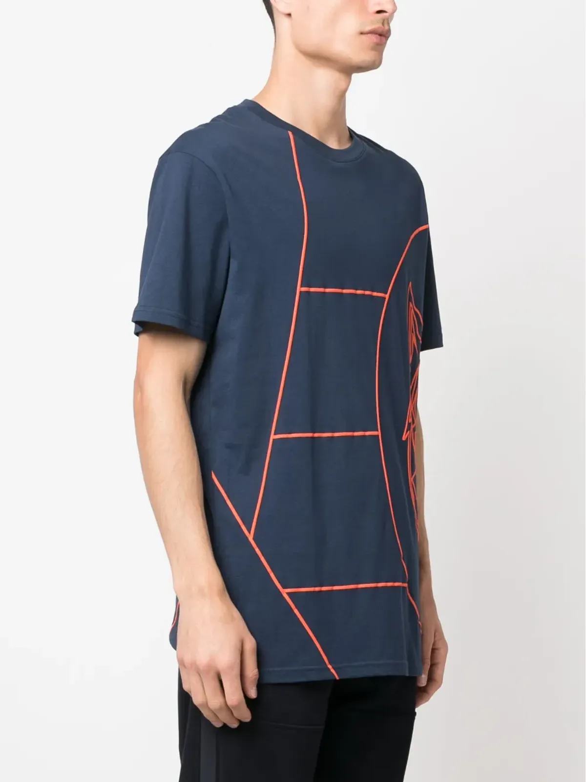 Plein Sport タイガーコートプリント コットン Tシャツ - 画像4