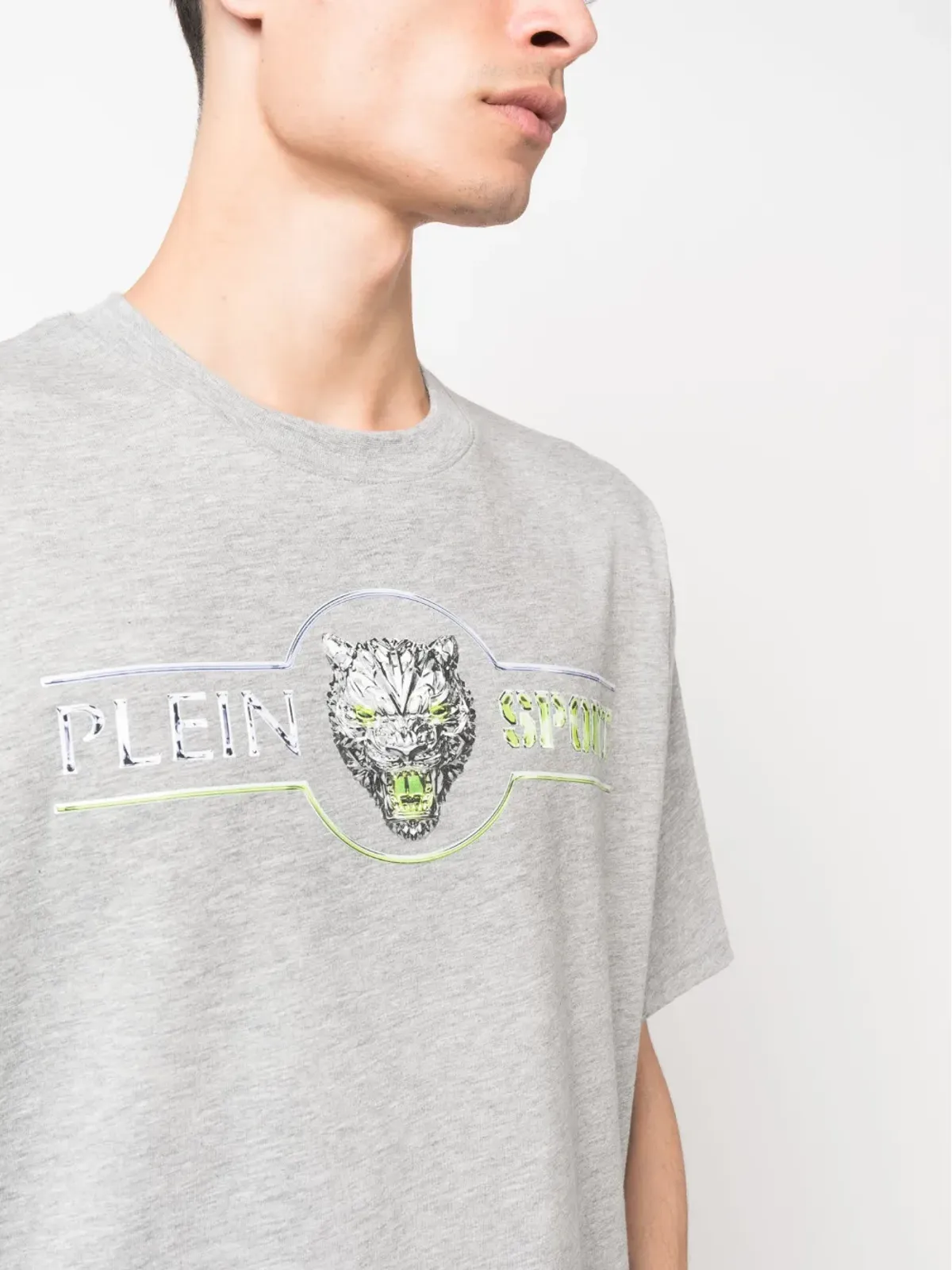Plein Sport クロムスクラッチエディション Tシャツ - 画像5