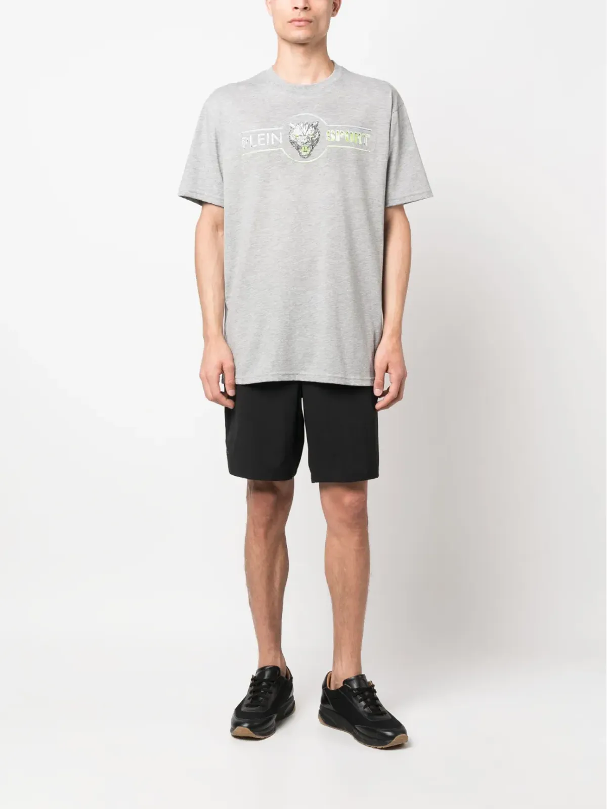 Plein Sport クロムスクラッチエディション Tシャツ - 画像2