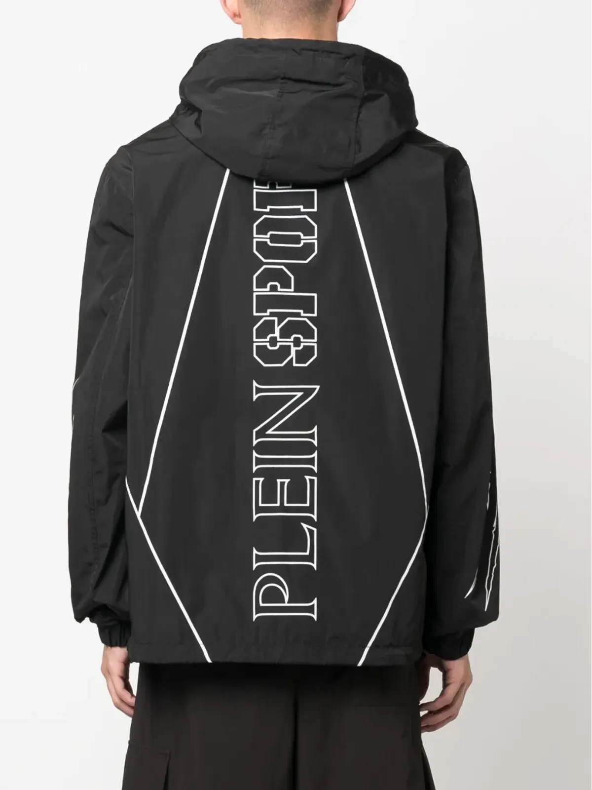 Plein Sport タイガー コートエディション ウィンドブレーカー ジャケット - 画像4