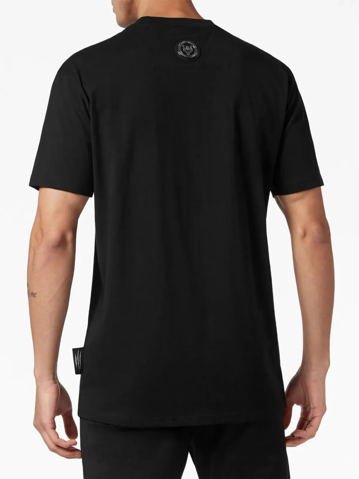 Plein Sport タイガー・クレスト エディション コットンTシャツ - ブラック - 画像3