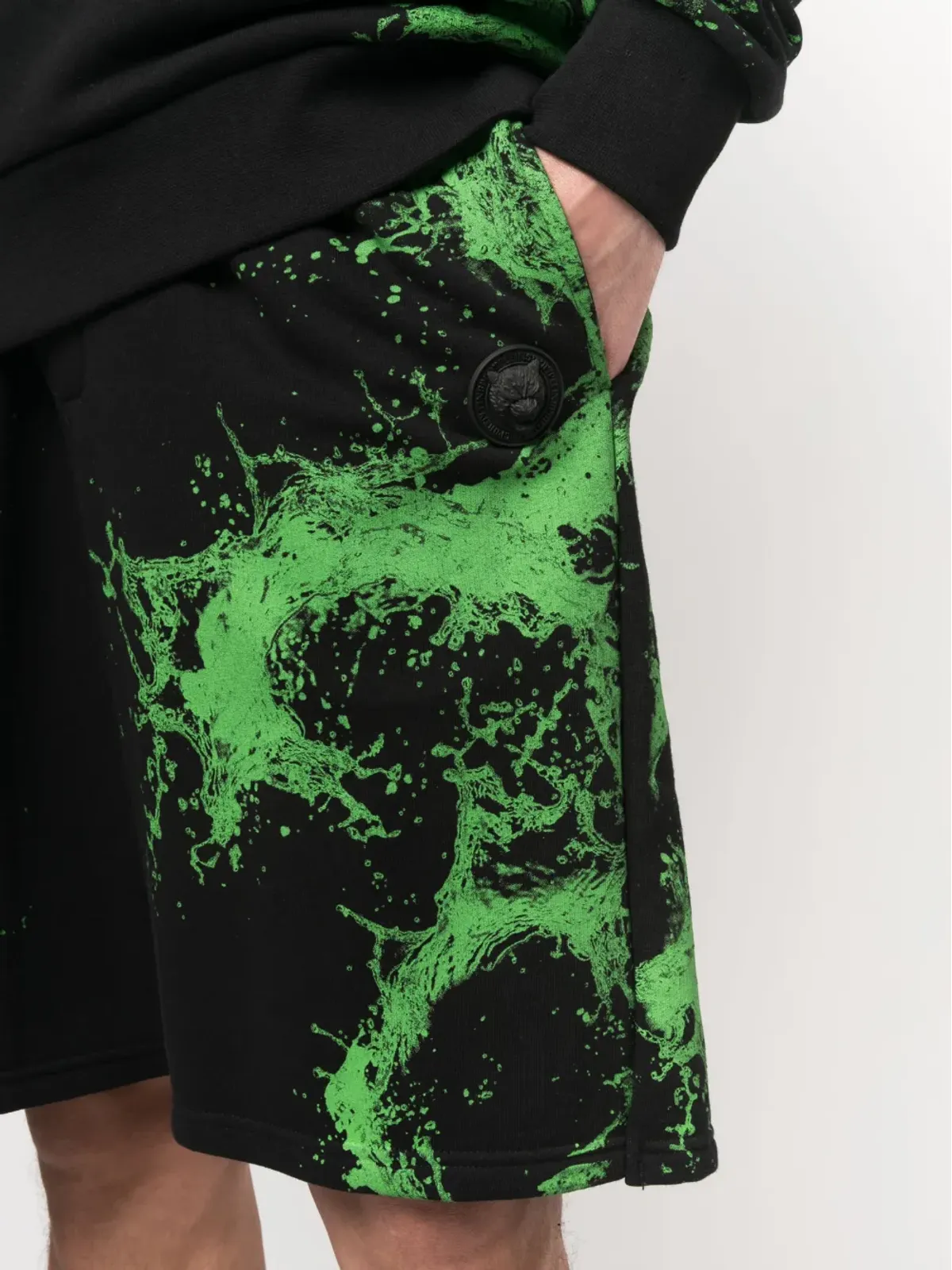 Plein Sport スプラッシュエクストリーム トラックショーツ - 画像5