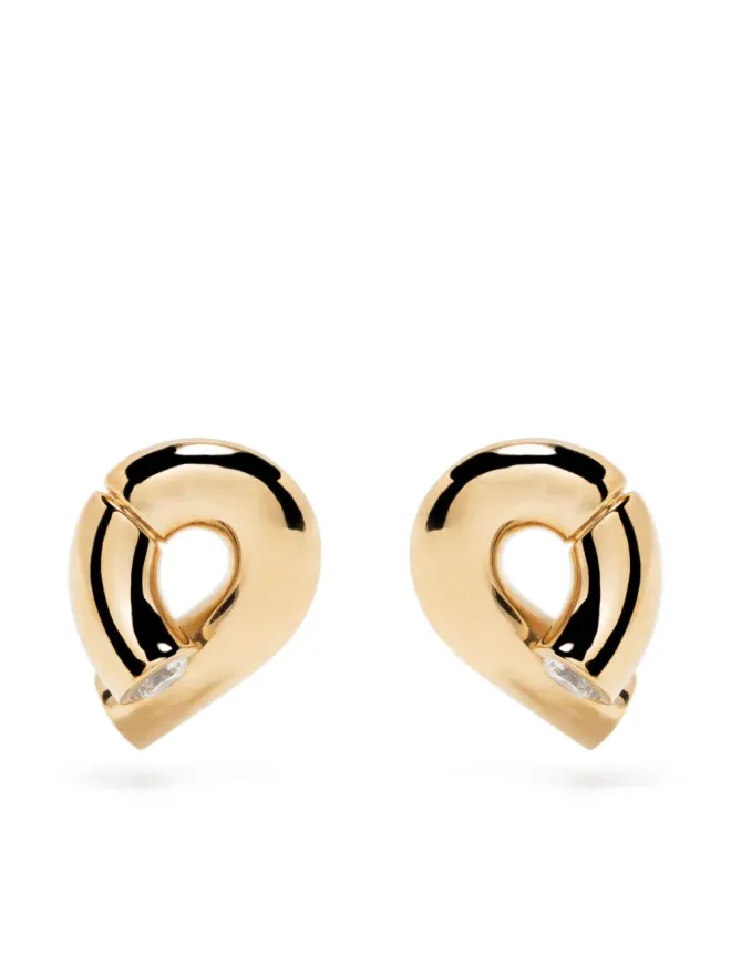 Tabayer Tabayer 18kt イエローゴールド ダイヤモンドスタッドピアスの商品画像