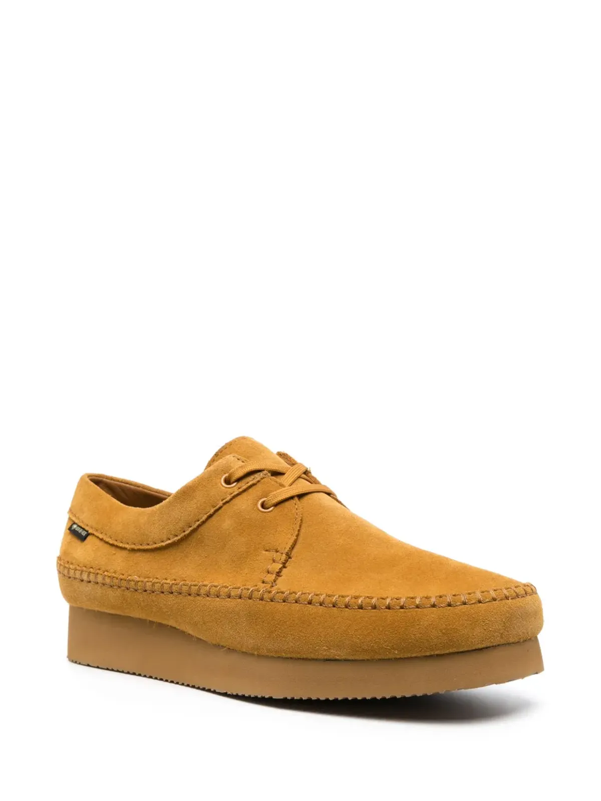 Clarks スエード レースアップシューズ - イエロー - 画像2