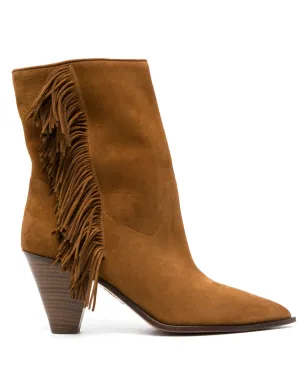 Aquazzura マルファ 70mm スエード ブーツ - サムネイル1