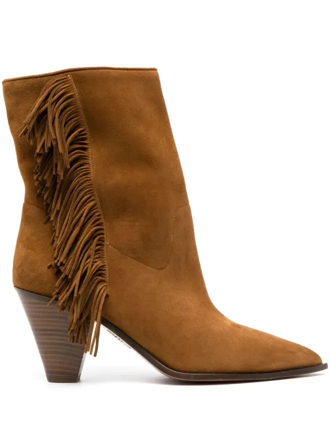 Aquazzura Aquazzura マルファ 70mm スエード ブーツの商品画像