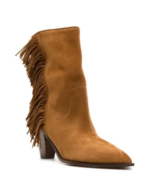 Aquazzura マルファ 70mm スエード ブーツ - サムネイル2