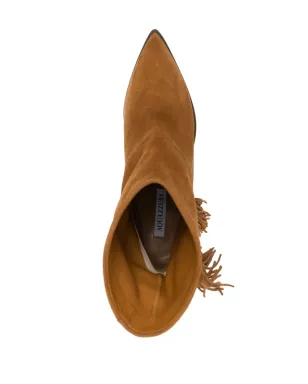 Aquazzura マルファ 70mm スエード ブーツ - サムネイル4