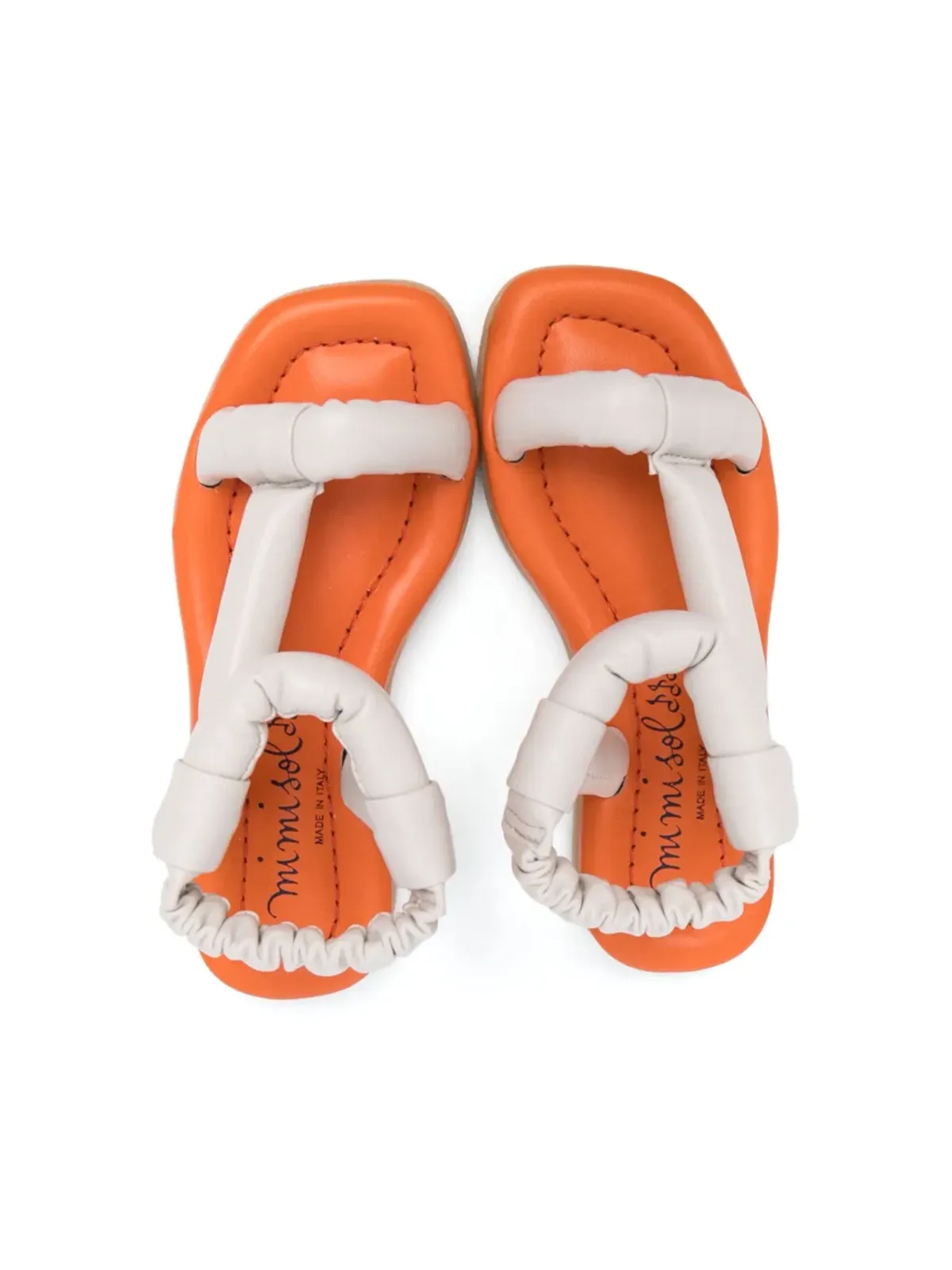 Mi Mi Sol puffy-straps sandals - 画像3