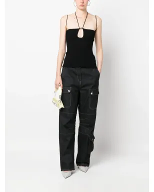 Blumarine カットアウトリブ編みトップ - サムネイル2