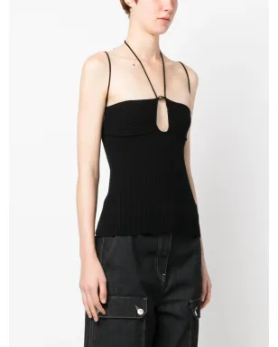 Blumarine カットアウトリブ編みトップ - サムネイル3