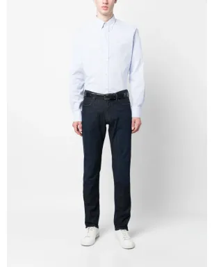 Paul & Shark ストライプ柄コットンシャツ - White - サムネイル2