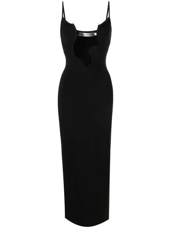 Christopher Esber Christopher Esber サラシア プランジマキシドレスの商品画像