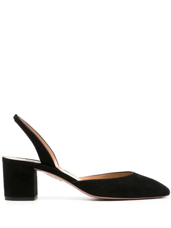 Aquazzura Aquazzura スリングバック・ブロックヒール パンプスの商品画像
