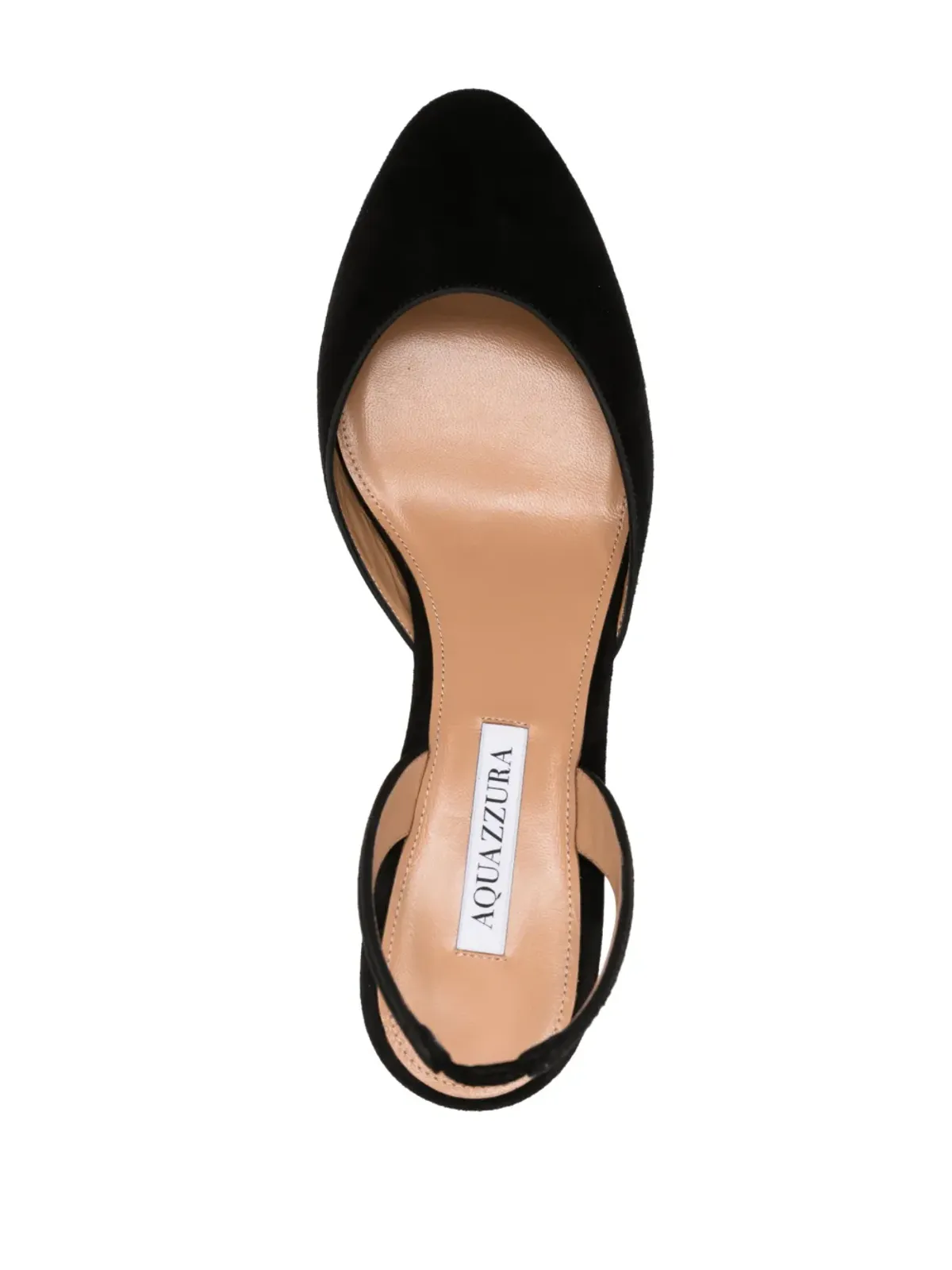 Aquazzura スリングバック・ブロックヒール パンプス - 画像4