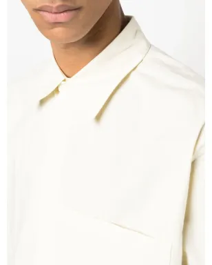 Jil Sander パッチポケットコットンシャツ（イエロー） - サムネイル5