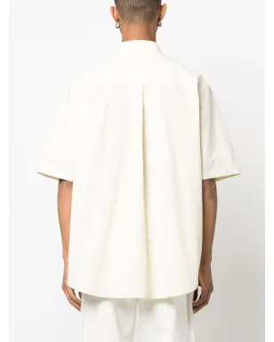 Jil Sander パッチポケットコットンシャツ（イエロー） - サムネイル4