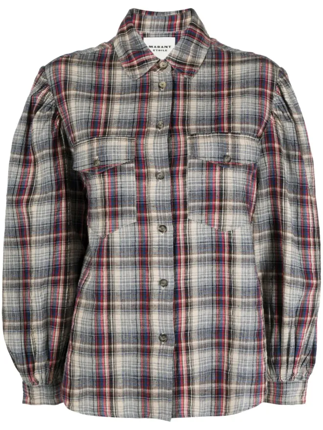 MARANT ÉTOILE MARANT ÉTOILE Lidzy パフスリーブ シャツの商品画像