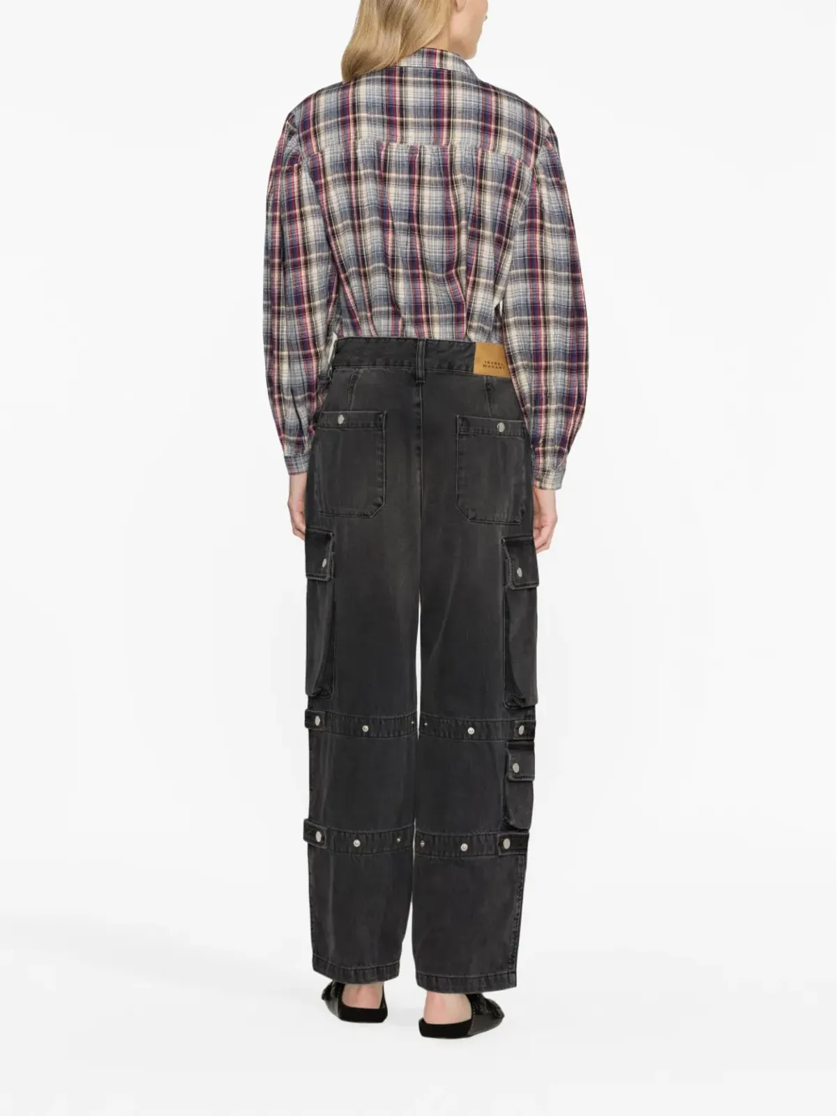 MARANT ÉTOILE Lidzy パフスリーブ シャツ - 画像4