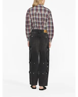 MARANT ÉTOILE Lidzy パフスリーブ シャツ - サムネイル4