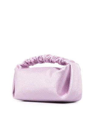 Alexander Wang スクランチークリスタル装飾ミニバッグ - パープル - サムネイル4