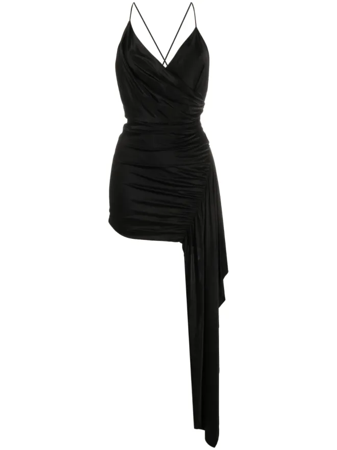 Alexandre Vauthier Alexandre Vauthier アシンメトリックドレープミニドレスの商品画像