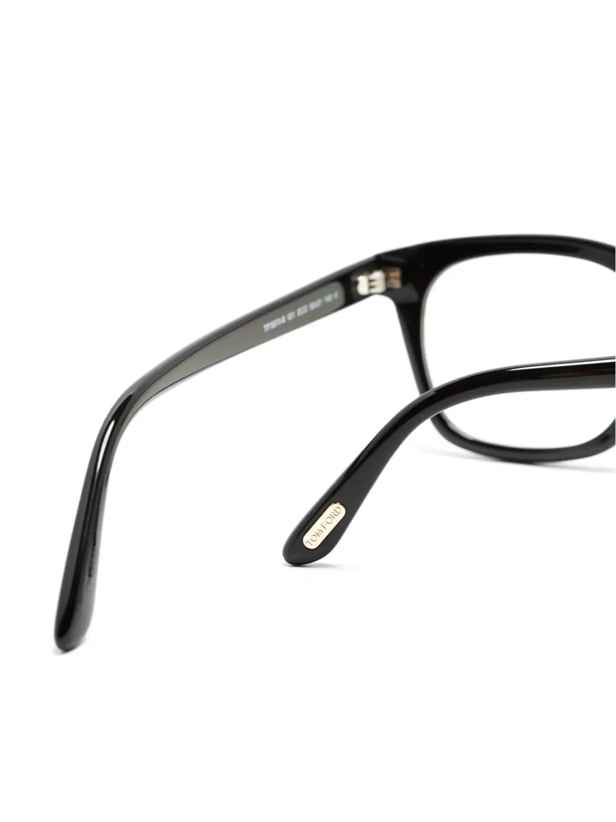 TOM FORD Eyewear ロゴプレート スクエアフレーム眼鏡 - 画像3