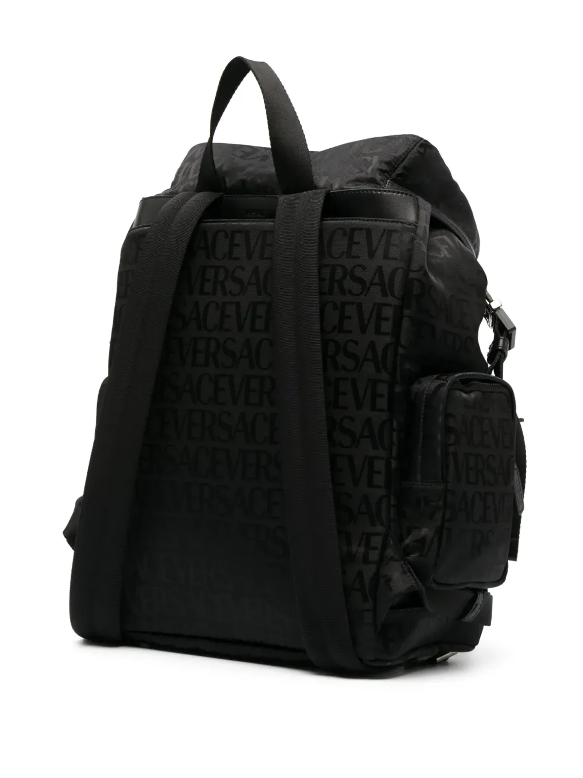 Versace オールオーバー ネオ バックパック - ブラック - 画像3